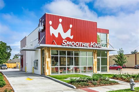 Whether you want to fuel up, slim down, or just enjoy a delicious drink, <b>Smoothie</b> <b>King</b> Lawrence has the right blend for you. . Smoothie king drive thru near me